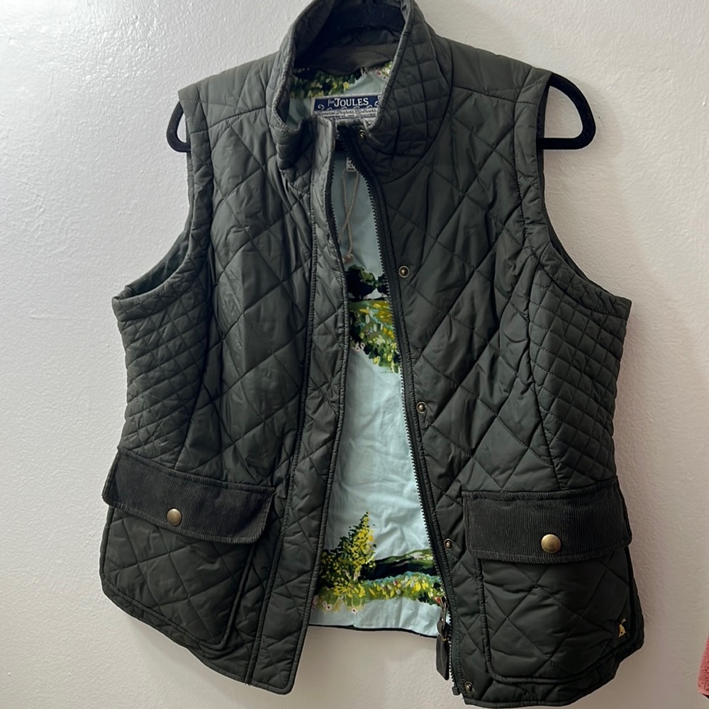 Joules quilted puffer vest